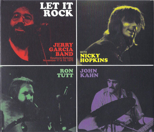 The Jerry Garcia Band : Let It Rock (Keystone Berkeley, November 17 & 18, 1975) (2xHDCD, Album)