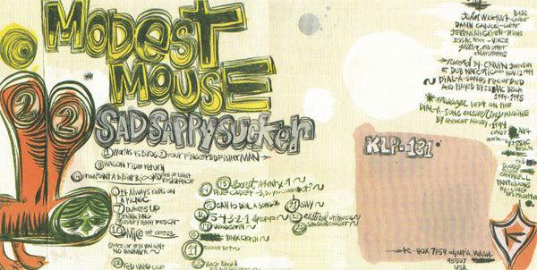 Modest Mouse : Sad Sappy Sucker (CD, Album)