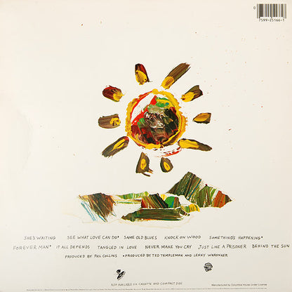 Eric Clapton : Behind The Sun (LP, Album, Club, Col)