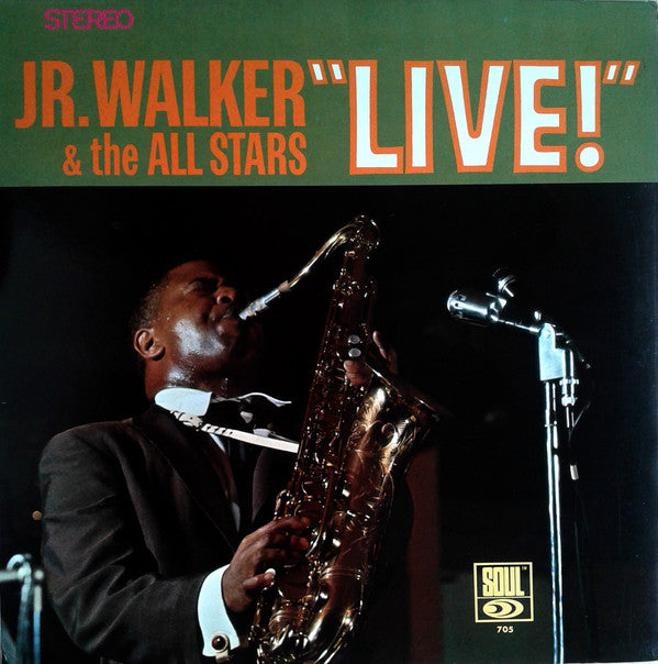 Junior Walker & The All Stars : Jr. Walker & The All Stars "Live" (LP, Album)