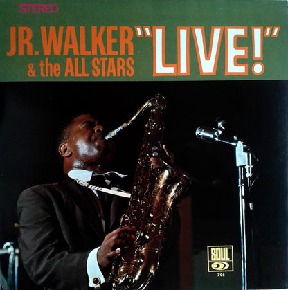 Junior Walker & The All Stars : Jr. Walker & The All Stars "Live" (LP, Album)