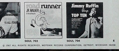 Junior Walker & The All Stars : Jr. Walker & The All Stars "Live" (LP, Album)