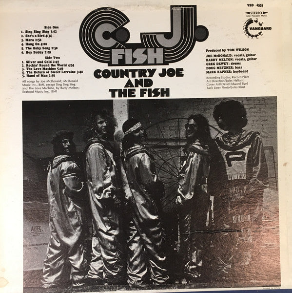 Country Joe And The Fish : C.J. Fish (LP, Album)