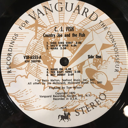 Country Joe And The Fish : C.J. Fish (LP, Album)