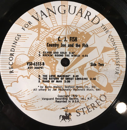 Country Joe And The Fish : C.J. Fish (LP, Album)