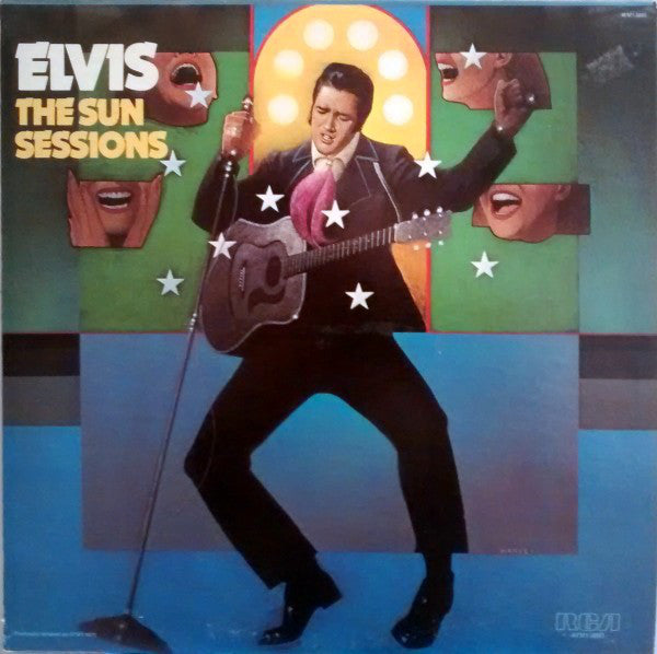 Elvis Presley : The Sun Sessions (LP, Comp, Mono, RE, RCA)