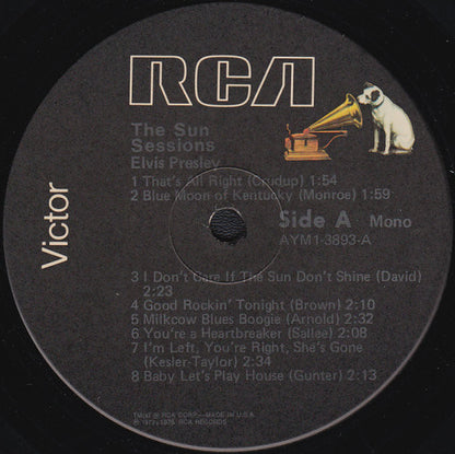 Elvis Presley : The Sun Sessions (LP, Comp, Mono, RE, RCA)