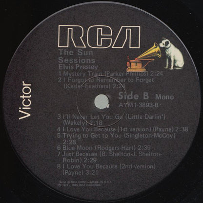 Elvis Presley : The Sun Sessions (LP, Comp, Mono, RE, RCA)