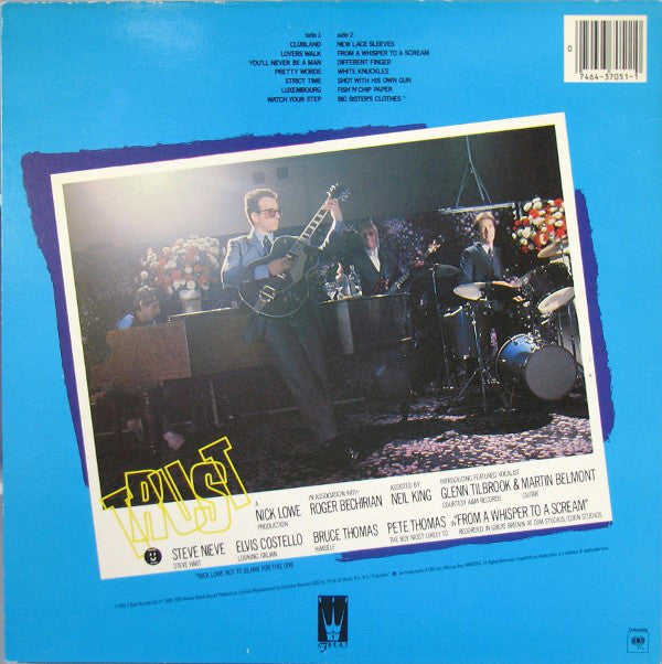 Elvis Costello & The Attractions : Trust (LP, Album, San)