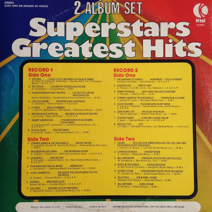 Various : Superstars Greatest Hits (2xLP, Comp)