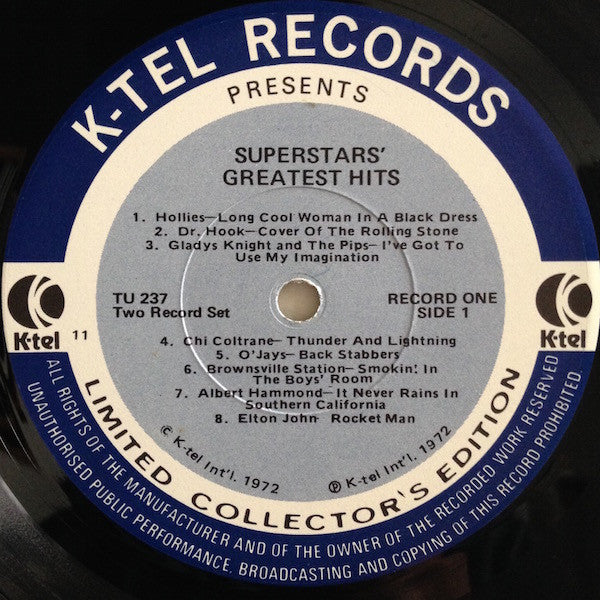 Various : Superstars Greatest Hits (2xLP, Comp)