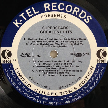 Various : Superstars Greatest Hits (2xLP, Comp)