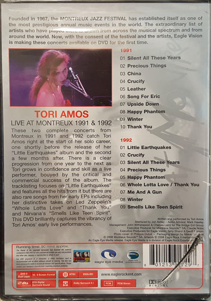 Tori Amos : Live At Montreux 1991 & 1992 (DVD-V, Multichannel, NTSC)