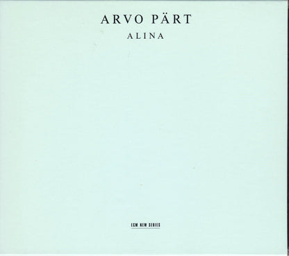 Arvo Pärt : Alina (CD, Album, RE)