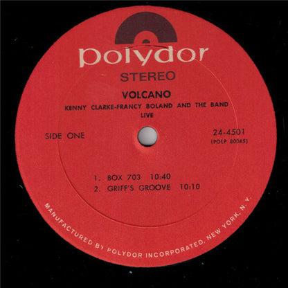 Clarke-Boland Big Band : Volcano (Live) (LP, Album)