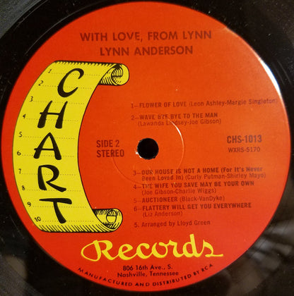Lynn Anderson : With Love, From Lynn (LP, Album)