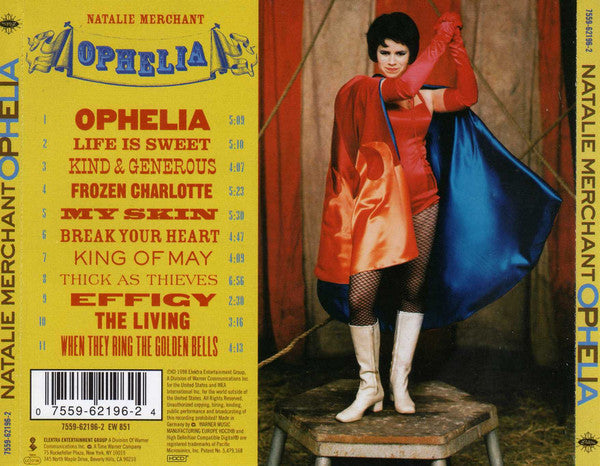Natalie Merchant : Ophelia (HDCD, Album)