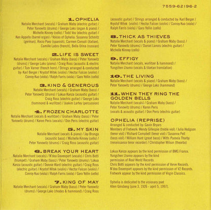 Natalie Merchant : Ophelia (HDCD, Album)