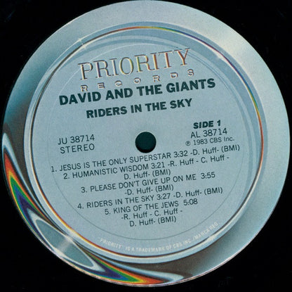 David & The Giants : Riders In The Sky (LP, Album)