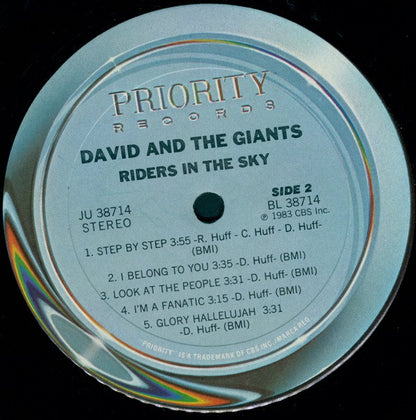 David & The Giants : Riders In The Sky (LP, Album)