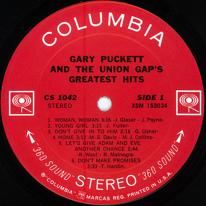 Gary Puckett & The Union Gap : Greatest Hits (LP, Comp)
