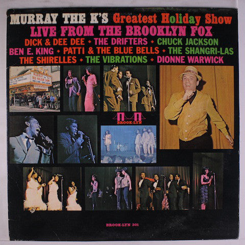 Various : Murray The K's Greatest Holiday Show Live From The Brooklyn Fox (LP, Album, Mono)
