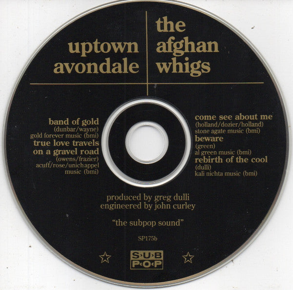 The Afghan Whigs : Uptown Avondale (CD, EP, Car)