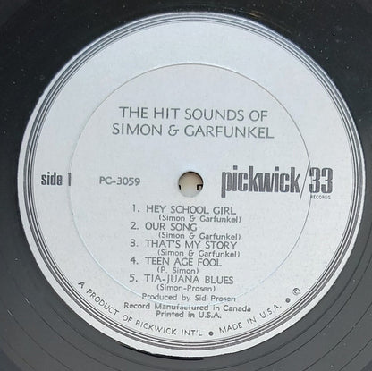 Simon & Garfunkel : Simon & Garfunkel (LP, Comp, Mono, P/Unofficial)