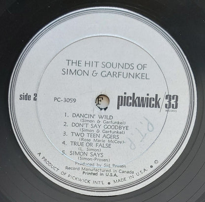 Simon & Garfunkel : Simon & Garfunkel (LP, Comp, Mono, P/Unofficial)