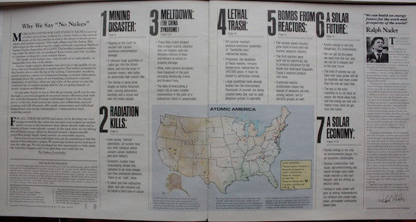 Various : No Nukes - The Muse Concerts For A Non-Nuclear Future (3xLP, Album, CTH)