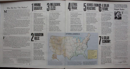 Various : No Nukes - The Muse Concerts For A Non-Nuclear Future (3xLP, Album, CTH)