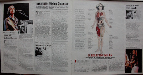 Various : No Nukes - The Muse Concerts For A Non-Nuclear Future (3xLP, Album, CTH)