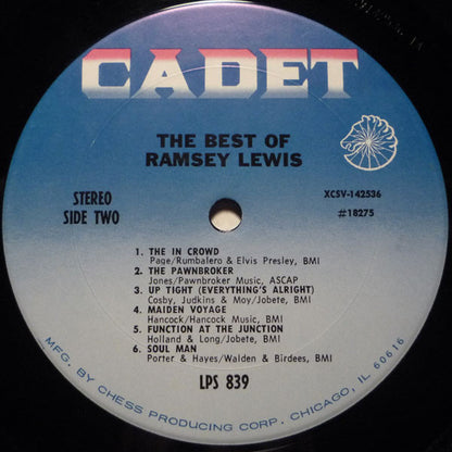 Ramsey Lewis : The Best Of Ramsey Lewis (LP, Comp)