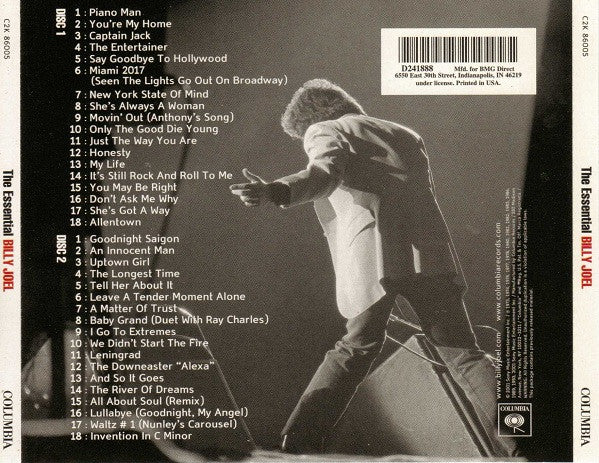 Buy Billy Joel : The Essential Billy Joel (2xCD, Comp, Club