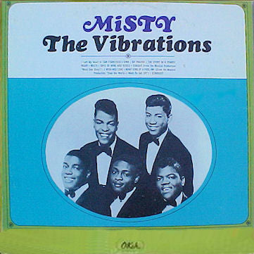 The Vibrations : Misty (LP, Album, Mono)