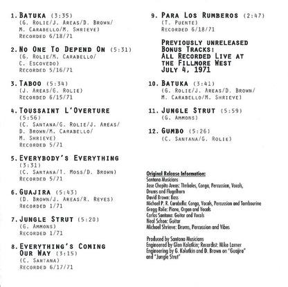 Santana : Santana III (CD, Album, RE, RM)