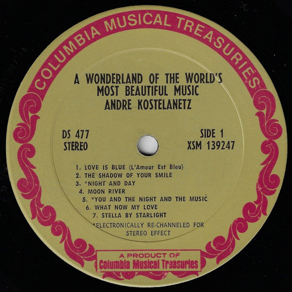 André Kostelanetz And His Orchestra : A Wonderland Of The World's Most Beautiful Music (7xLP, Comp + Box)