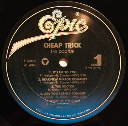 Cheap Trick : The Doctor (LP, Album)