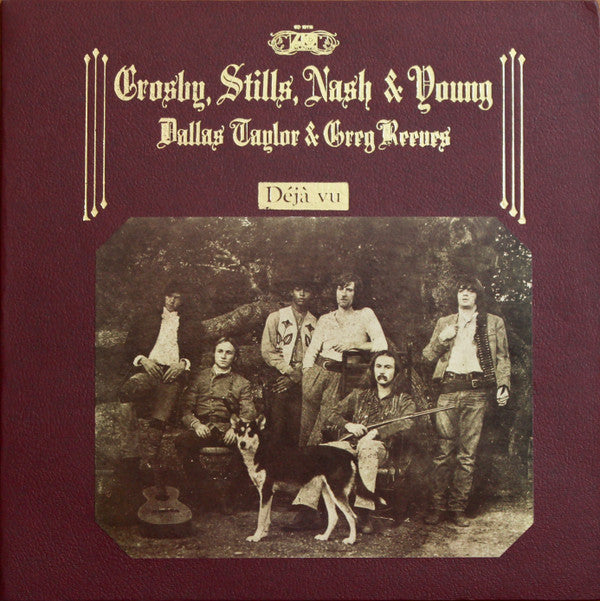 Crosby, Stills, Nash & Young : Déjà Vu (LP, Album, RE, PR )