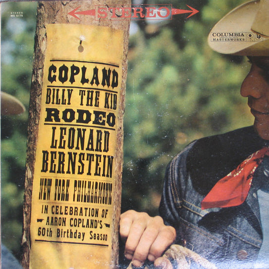 Aaron Copland - Leonard Bernstein, The New York Philharmonic Orchestra : Billy The Kid / Rodeo (LP, Album)