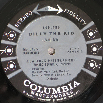 Aaron Copland - Leonard Bernstein, The New York Philharmonic Orchestra : Billy The Kid / Rodeo (LP, Album)