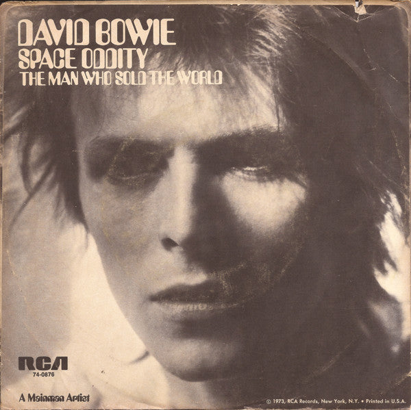 David Bowie : Space Oddity / The Man Who Sold The World (7", Single, Hol)