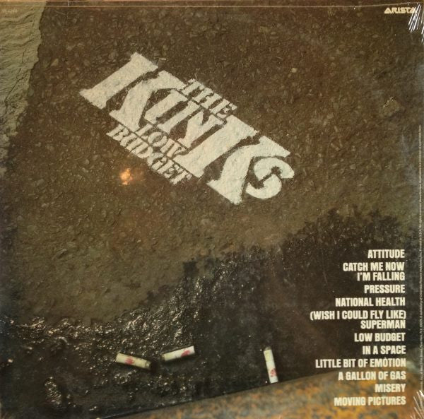 The Kinks : Low Budget (LP, Album, San)