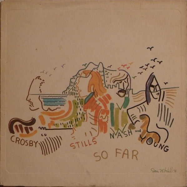 Crosby, Stills, Nash & Young : So Far (LP, Comp)
