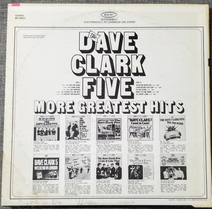 The Dave Clark Five : More Greatest Hits (LP, Comp)