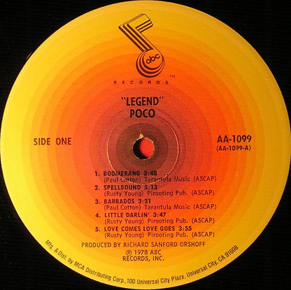 Poco (3) : Legend (LP, Album, Pin)