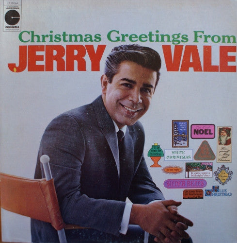 Jerry Vale : Christmas Greetings From Jerry Vale (LP, Album, RE)