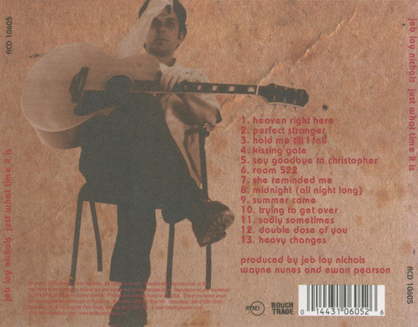 Jeb Loy Nichols : Just What Time It Is (CD, Album)