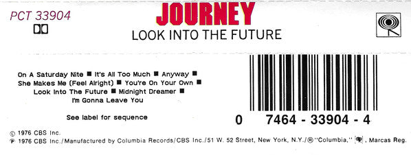 Journey : Look Into The Future (Cass, Album)