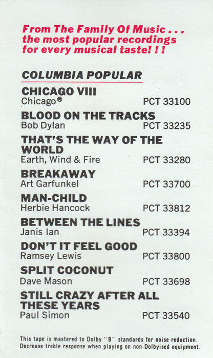 Journey : Look Into The Future (Cass, Album)